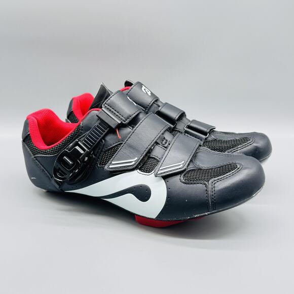 Peloton Shoes Mens 8 Black Cycling Sneaker Look Delta Cleats Ratchet Straps Road - Picture 2 of 12